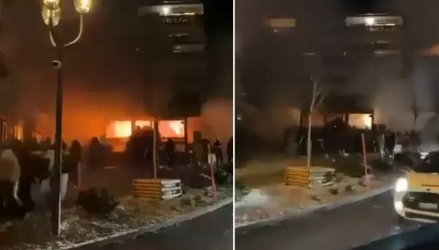 İsviçre’de yeni yıl eğlencesinde şiddetli patlama! Çok sayıda can kaybı var