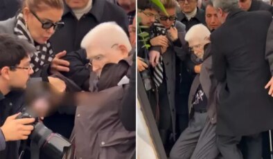 Haldun Dormen’in cenazesinde korkutan anlar! İzzet Günay bayıldı
