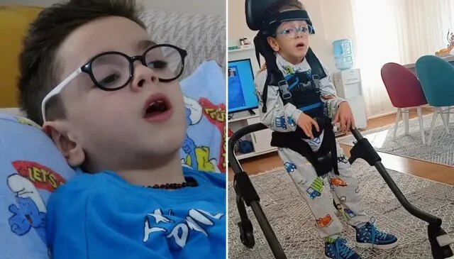 Kaan’ın hayatı bir günde altüst oldu! Grip diye hastaneye gittiler, 4 yıldır yatağa mahkum