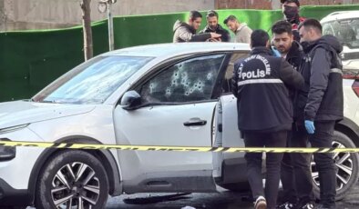 Kağıthane’deki kalaşnikoflu saldırı: Aracına GPS yerleştirilmiş, 37 mermiyle vurulmuş