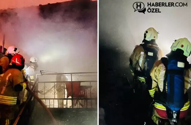 Kahramanmaraş’ta metruk evde yangın