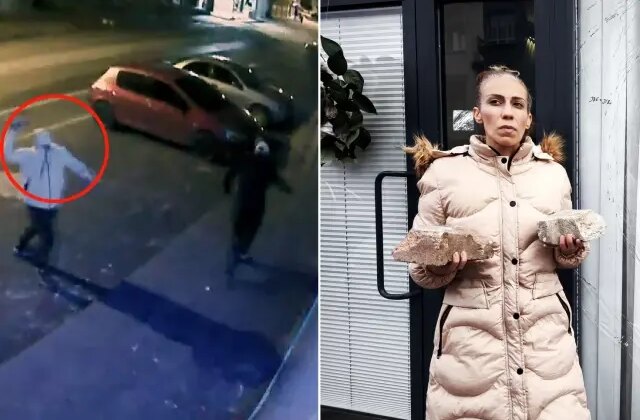 Kapüşonlu saldırganlar düğün ofisini taşladı: 2 kız kardeş şikayetçi