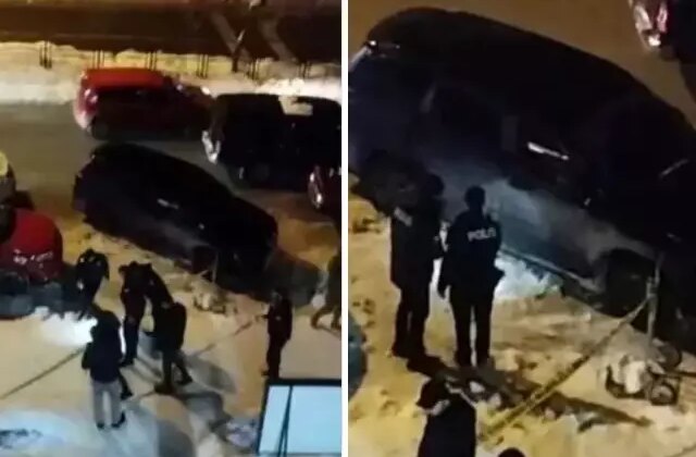 Kar maskesiyle kurşun yağdırdı