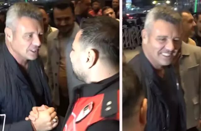 Karşısında polisleri gören Sadettin Saran’dan esprili söylem