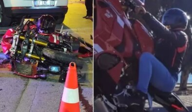 Kaskını kız arkadaşına veren fenomen feci şekilde can verdi