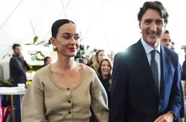 Katy Perry ve Justin Trudeau Davos’ta el ele