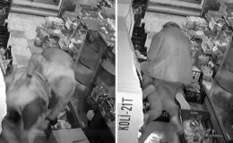 Kendisinden kaçıp markete sığınan küçük kızı önce darbetti, ardından üzerine oturup bıçakladı