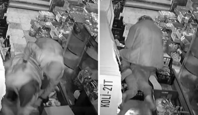 Kendisinden kaçıp markete sığınan küçük kızı önce darbetti, ardından üzerine oturup bıçakladı