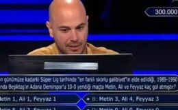 Kim Milyoner Olmak ister’e damga vuran 300 bin lira değerindeki soru! Şıklara dikkat