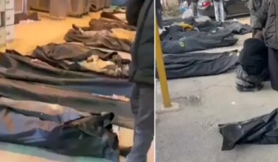 Komşu kan gölüne döndü! Ceset torbaları artık hastanelere sığmıyor