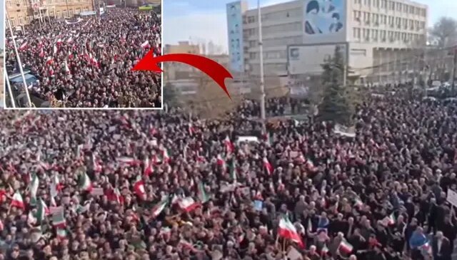 Komşuda tehlikeli gelişme! Hükümet yanlıları da sokağa indi