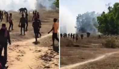 Kontrolden çıkan fil, 22 kişiyi öldürdü: Köylüler çatı ve ağaçlarda uyuyor