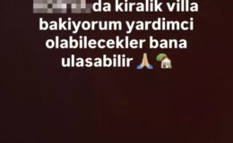 Konyasporlu Blaz Kramer, sosyal medya hesabından villa aradığını duyurdu