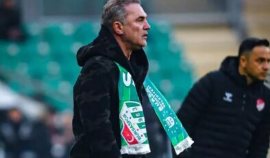Lider Bursaspor’da sürpriz ayrılık