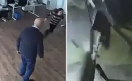 Lodos tavanı düşürdü, iki kişi son anda hayatta kaldı