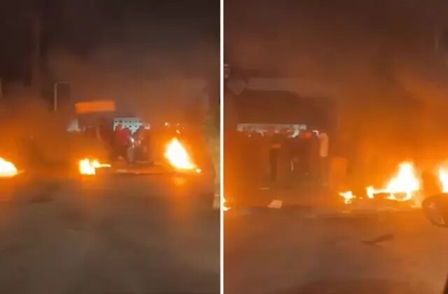 Lübnan’da maaşlarının iyileştirilmesini isteyen emekli askerler, Meclis binasına girmeye çalıştı