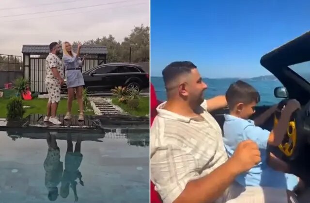 Lüks villadaki aile faciasından geriye bu pozlar kaldı