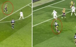 Maçtan günler sonra ortaya çıkan görüntü! Gol bağıra bağıra gelmiş