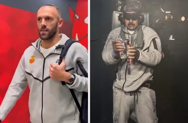 Maduro’nun satış rekoru kıran eşofmanını dünyaca ünlü futbol takımının oyuncuları da giydi