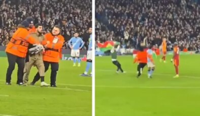 Manchester City-Galatasaray maçına damga vuran olay