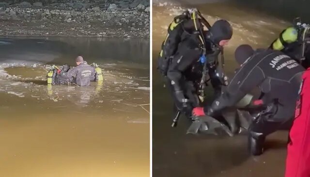 Mardin’de kayıp 2 çocuğun cansız bedenleri yüzeyi buz tutan gölette bulundu.