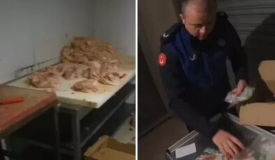 Mide bulandıran görüntülerin ardından ekipler harekete geçti! İşletme mühürlendi