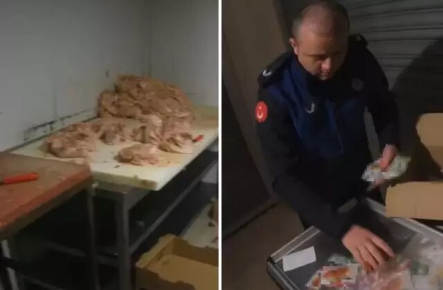 Mide bulandıran görüntülerin ardından ekipler harekete geçti! İşletme mühürlendi