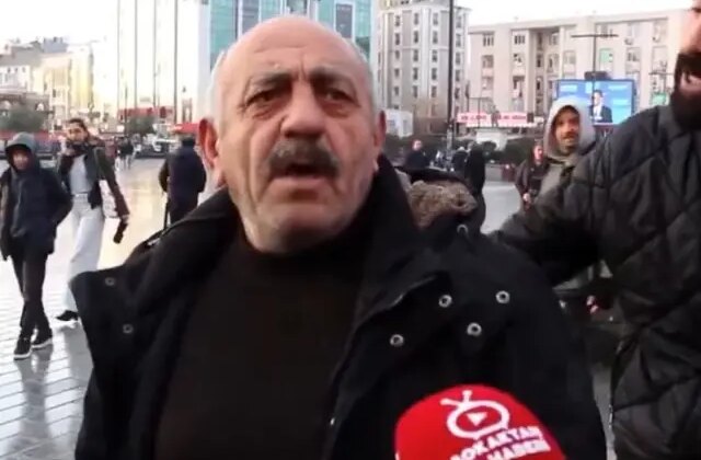 Mikrofon uzatılan vatandaştan “Geçinemiyorum” diyen emeklileri kızdıracak sözler