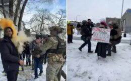 Minneapolis’te tansiyon yüksek: Protestoculara  polis müdahale etti