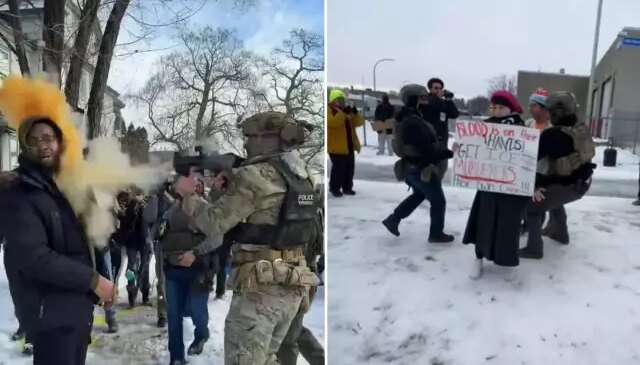 Minneapolis’te tansiyon yüksek: Protestoculara  polis müdahale etti
