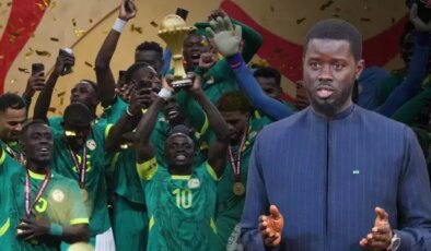 Ne madalya ne prim! Şampiyon olan Senegalli topçulara asıl sürprizi cumhurbaşkanı yaptı