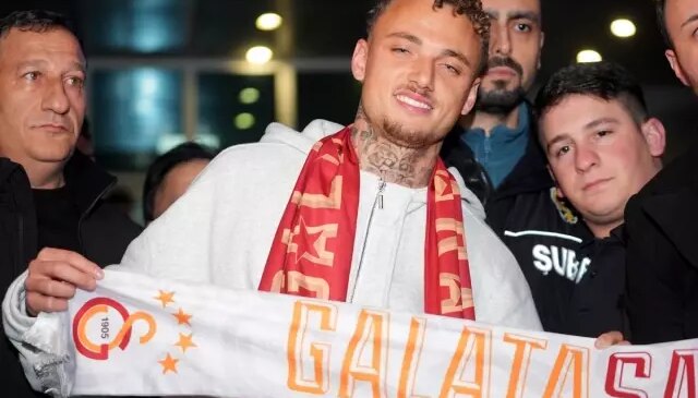 Noa Lang, Galatasaray için İstanbul’da