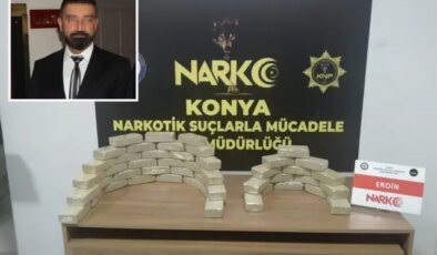 Ödüllü narkotik polisi eroin sevkiyatından 26 yıl hapis aldı
