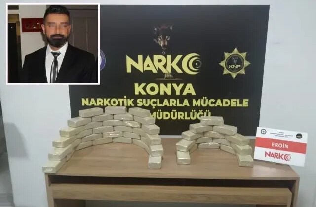 Ödüllü narkotik polisi eroin sevkiyatından 26 yıl hapis aldı