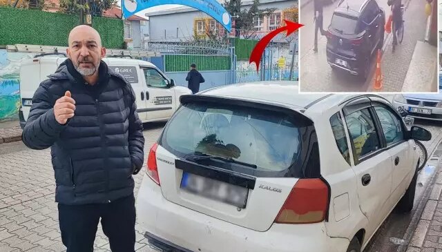 Öğretmene okulun önünde dehşeti yaşattı! Önce yumruk attı sonra ateş etti