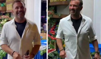 Okan Buruk’tan manavda çıkan görüntüsü sonrası ilk açıklama