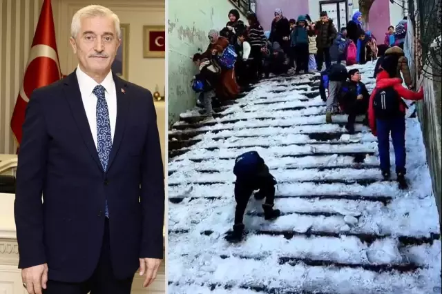 okul merdiveni buz pistine dondu sahinbey 19434447 8487 o