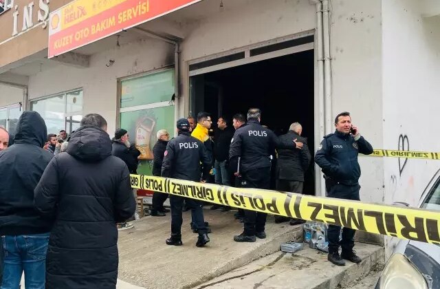 Oto bakım servisinde korkunç olay: 2 genç ölü bulundu