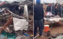 Otobüs ile minibüs kafa kafaya çarpıştı! 14 kişi öldü, 16 kişi yaralandı