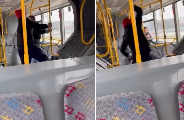 Otobüste tartıştığı genci darbeden şüpheli yakalandı