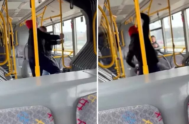 Otobüste yer tartışmasında yolcuyu darbedip, “Komutanımı çağırın” dedi