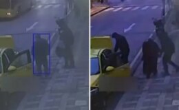 Özbek kadının vahşice katledildiği olayda yeni görüntüler! Taksiye böyle binmişler