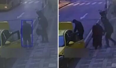 Özbek kadının vahşice katledildiği olayda yeni görüntüler! Taksiye böyle binmişler