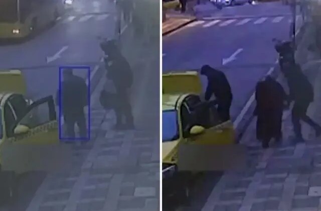 Özbek kadının vahşice katledildiği olayda yeni görüntüler! Taksiye böyle binmişler