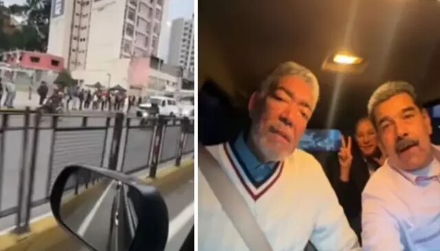 “Parti başlasın” demişti! Maduro’nun aracıyla dolaştığı görüntüler yeniden gündem oldu
