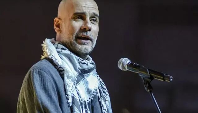Pep Guardiola’nın Filistin için söylediklerine beğeni yağıyor