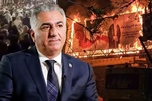 protestolar surerken iran sahi nin oglu pehlevi 19434964 7647 o