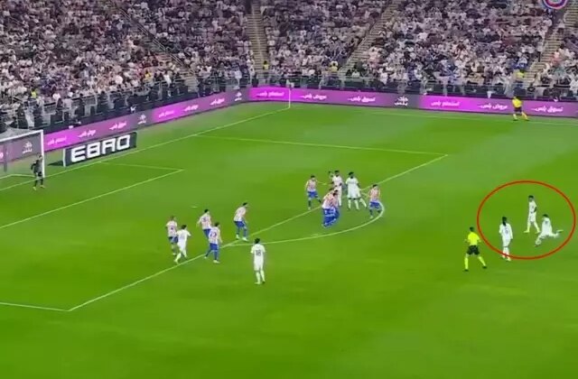 Real Madrid’in yıldızından Atletico Madrid ağlarına 30 metreden füze