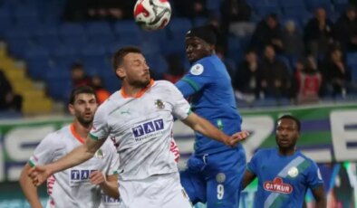 Rize’de neler oldu neler! 2 kırmızı, 1 iptal, 90. dakikada sonucu belirleyen gol!