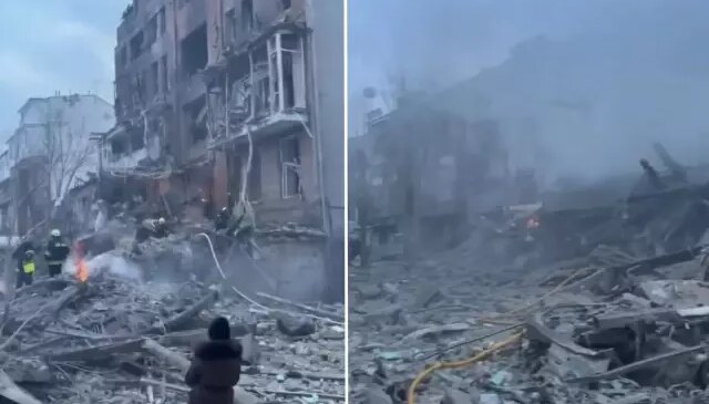 Rusya Harkiv’e füzelerle saldırdı: Çok sayıda yaralı var